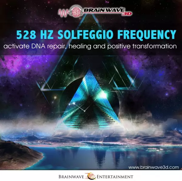 528 Hz Heilung mit Brainwave 3D
